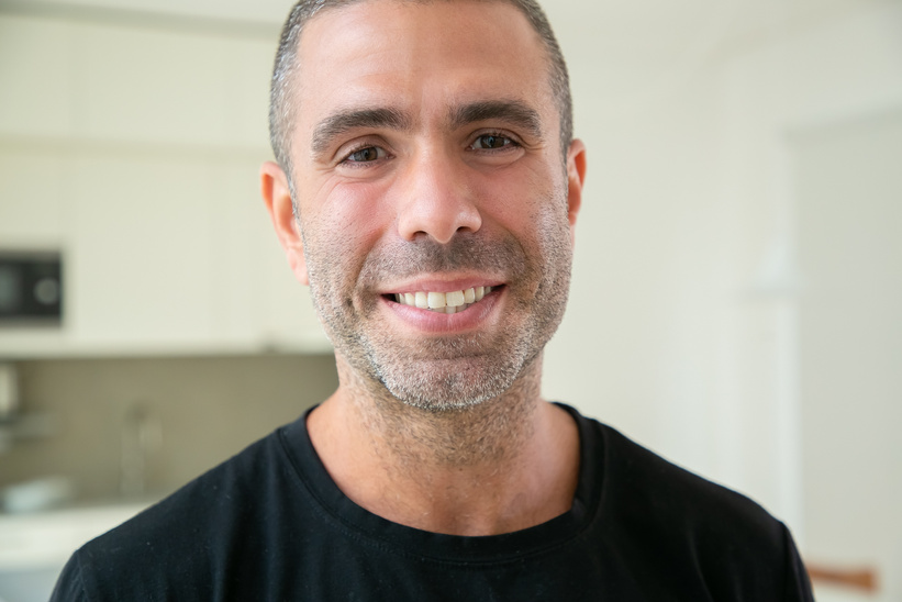 Close Up Photo of a Man Smiling